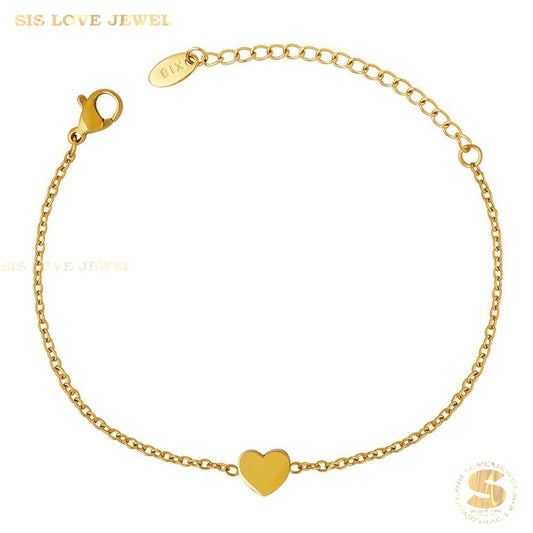 Minimalist Love Chain Bracelet B066