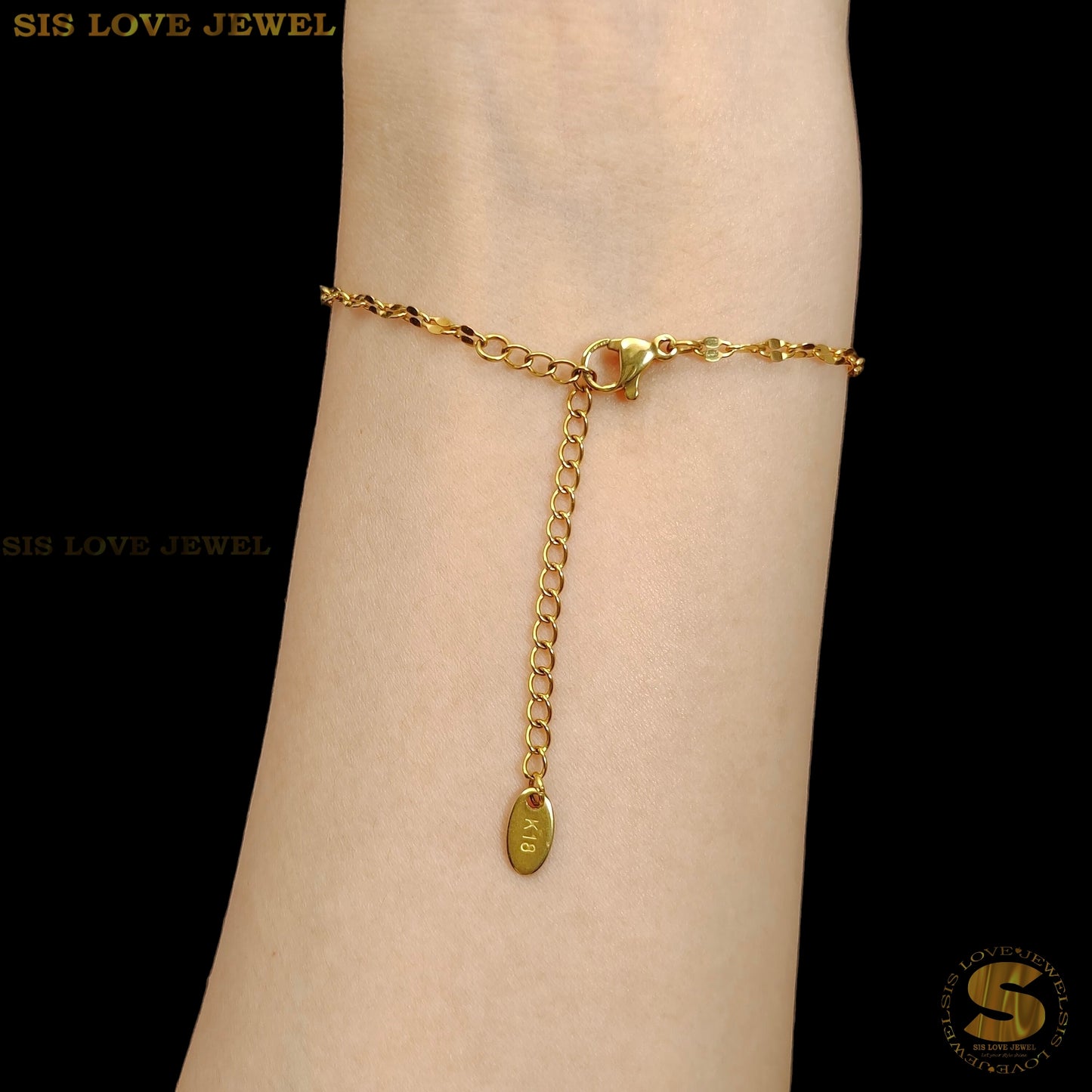 Simple Chain Bracelet B103