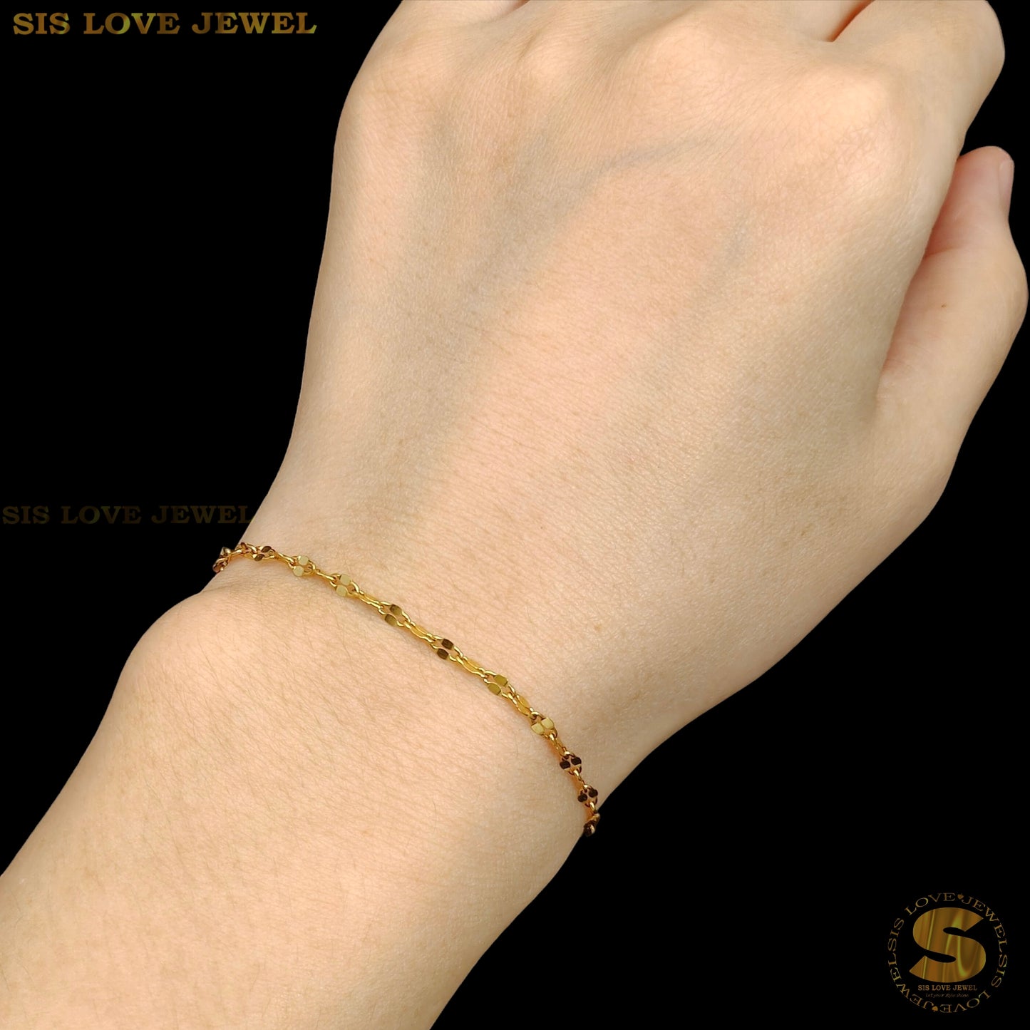 Simple Chain Bracelet B103