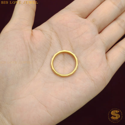 Simple Blink Blink Thin Ring R098