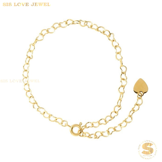 Minimalist Love Chain Bracelet B122
