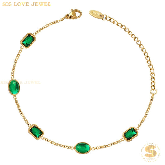 Green Zirconia Bracelet B145