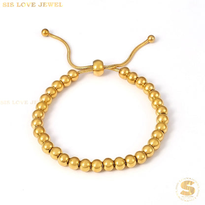 Boba Bead Adjustable Bracelet B178
