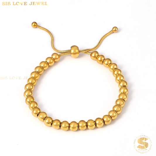 Boba Bead Adjustable Bracelet B178