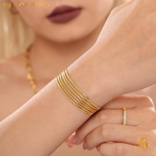 Snake Layer Chain Bracelet B199