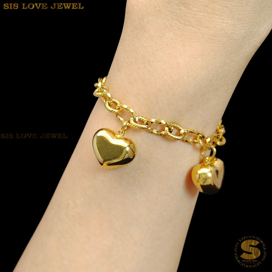 Chubby Love Chain Bracelet B226