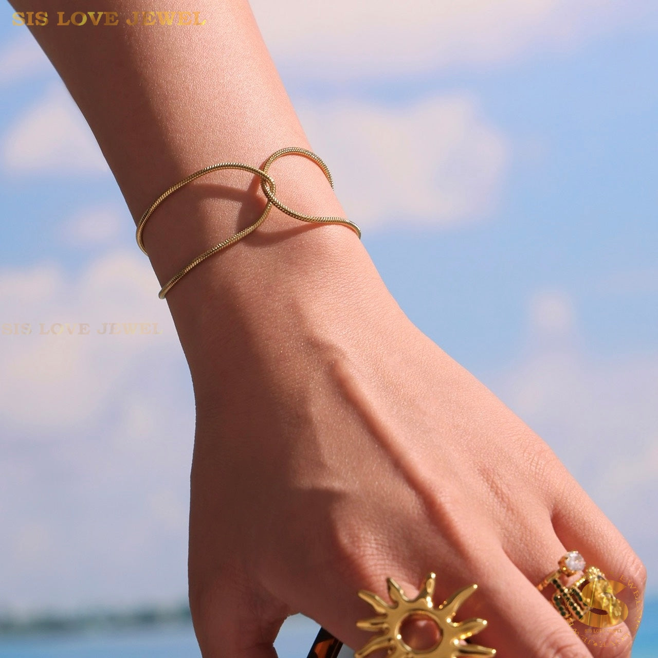 Knot Snake Bracelet B229