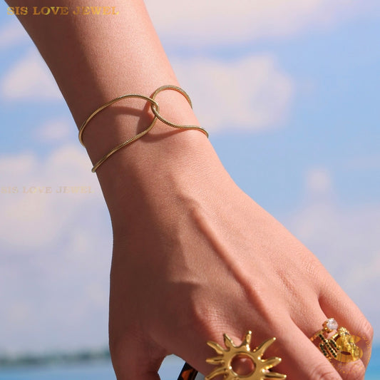 Knot Snake Bracelet B229