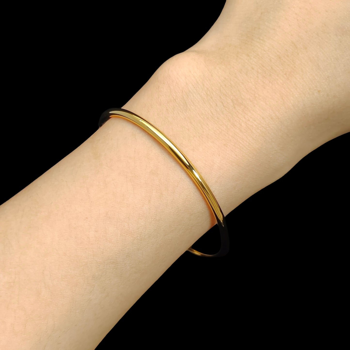 Simple Round Bangle H001