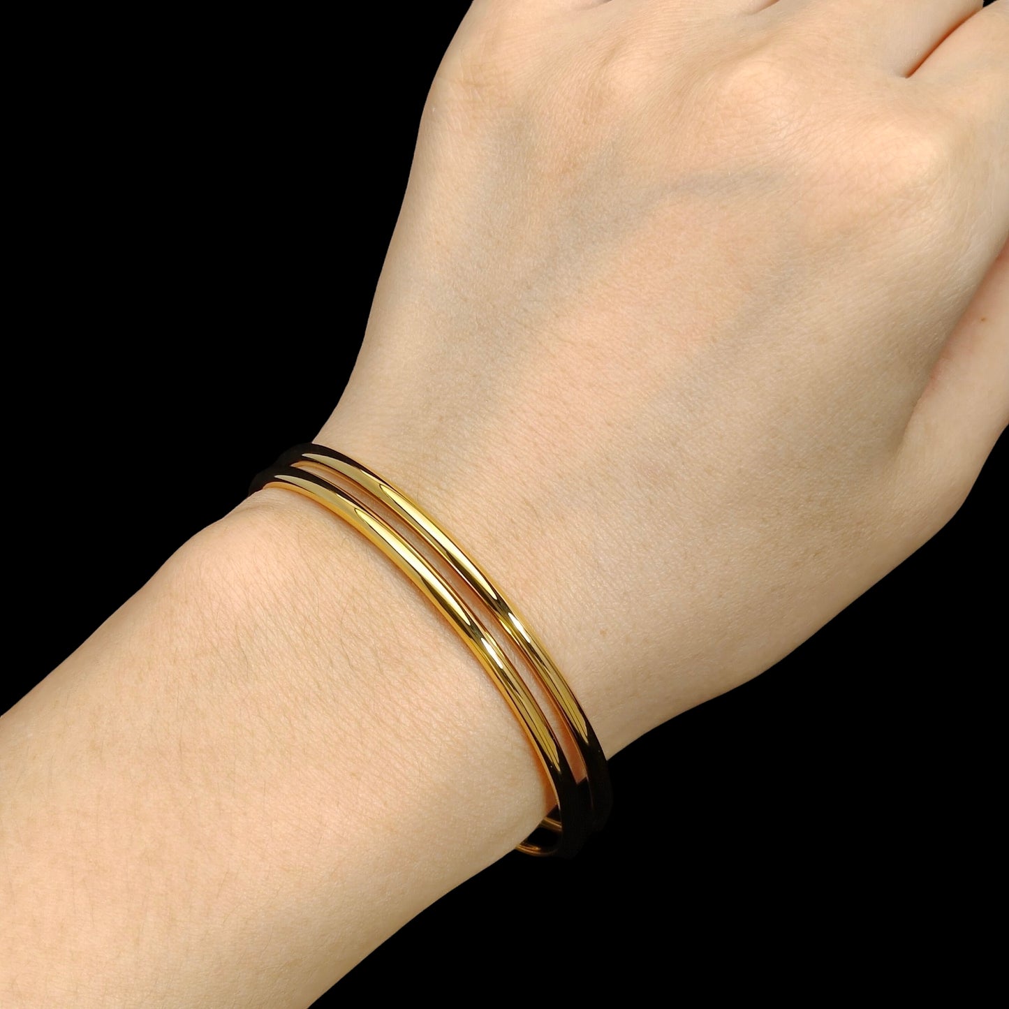 Simple Round Bangle H001