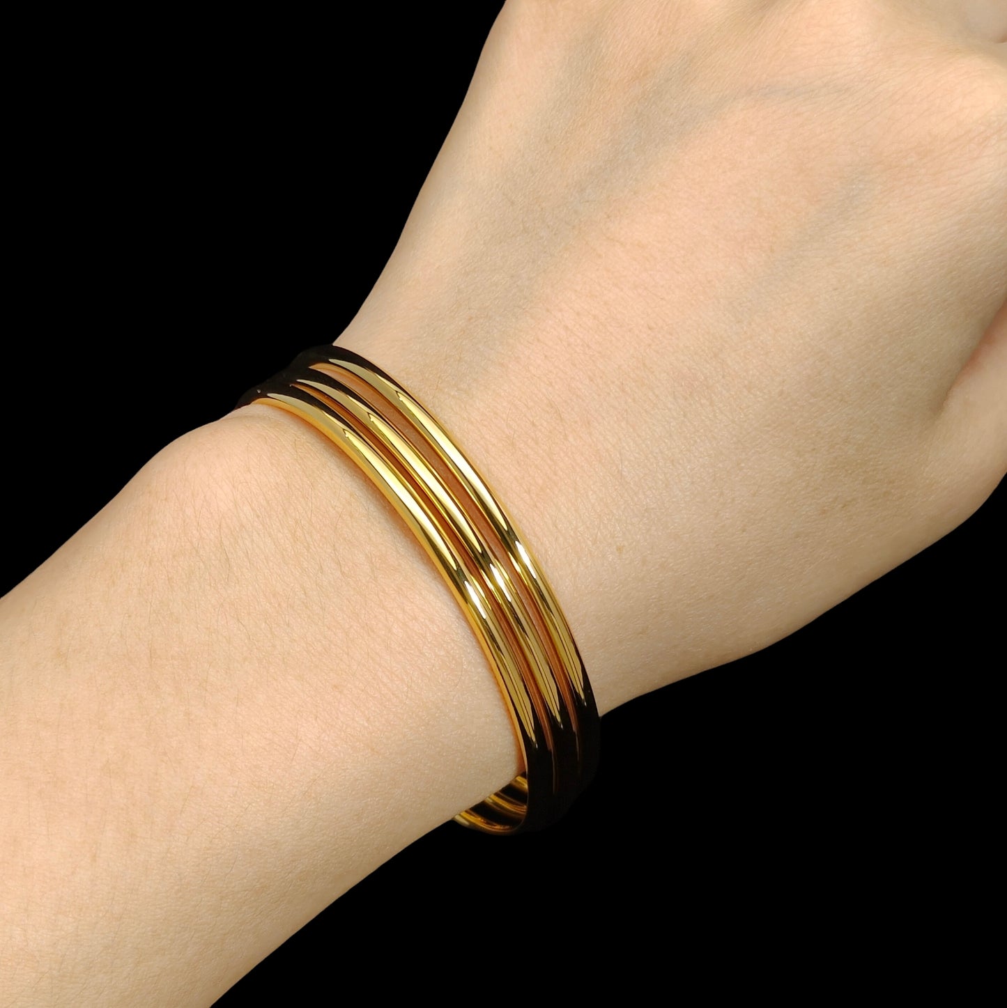 Simple Round Bangle H001