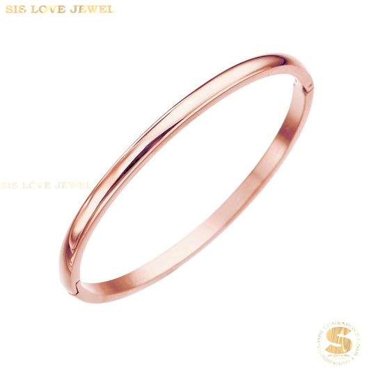 Rose Gold Promise Bangle H031 Rose Gold