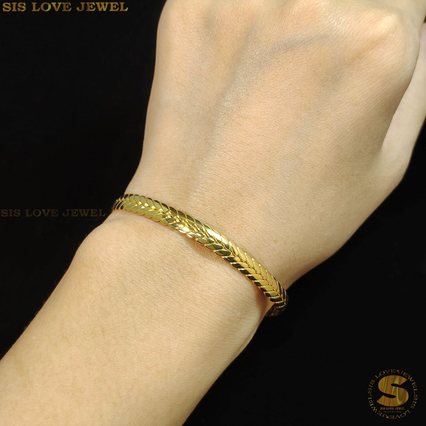 Simple Adjustable Bangle H055