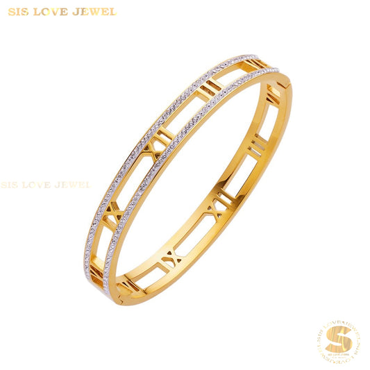 Classic Roman  Bangle H073