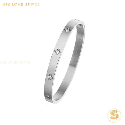 Roman Oval Bangle H013