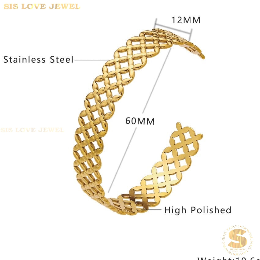Adjustable Net Bangle H127