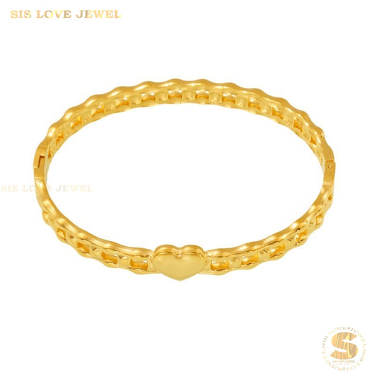 Elegant Love Bangle H166