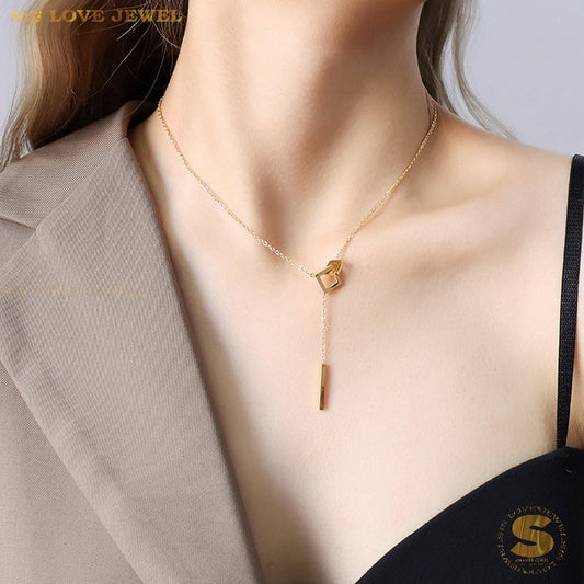 Simple Tassel Necklace N025