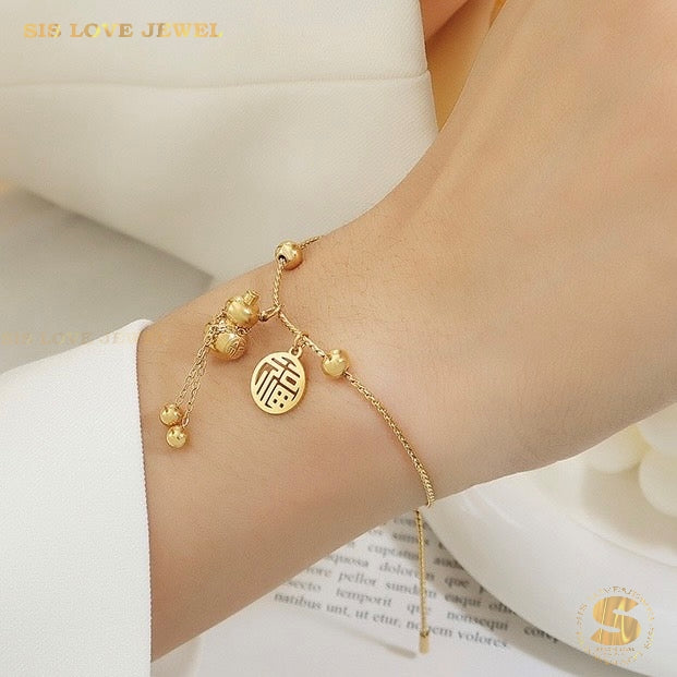 Hulu Adjustable Bracelet B028