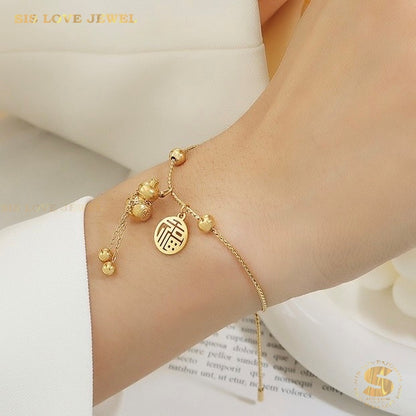Hulu Adjustable Bracelet B028