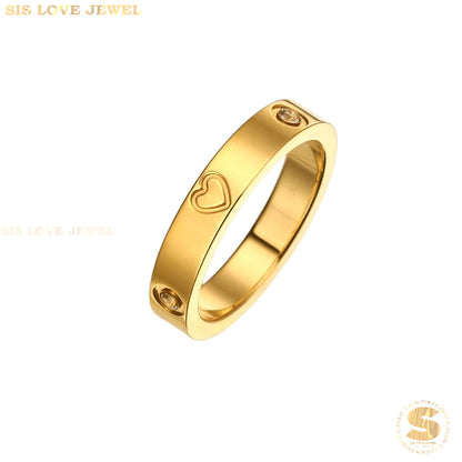 Love Zirconia Ring R034