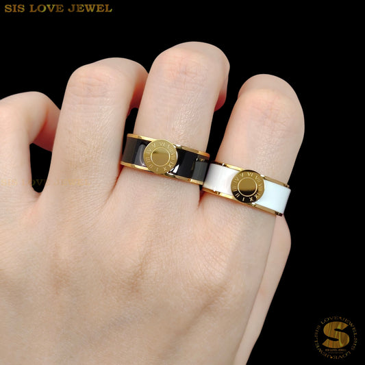 Roman Numerals Ring R121