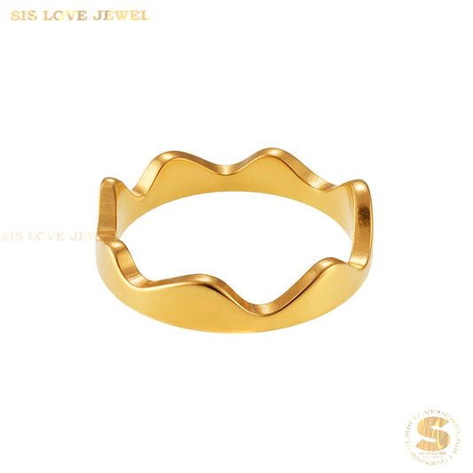 Crown Adjustable Ring  R122