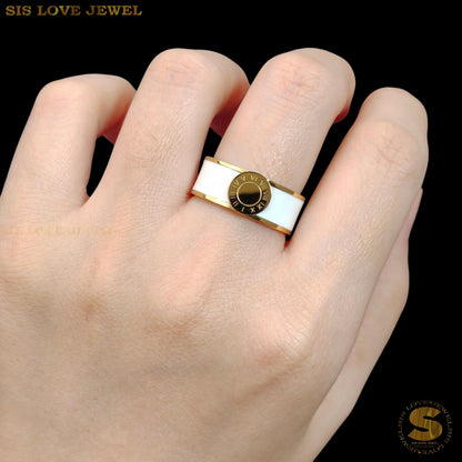 Roman Numerals Ring R121