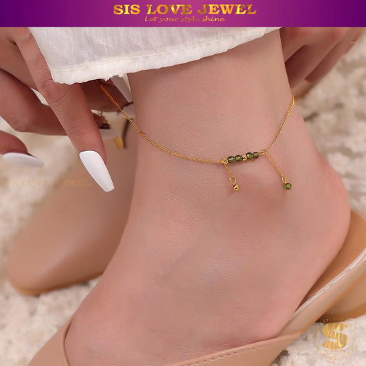 Pave Heart Slider Bracelet A031