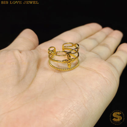 3-Layer Adjustable Ring R091