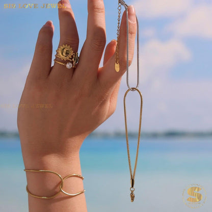 Knot Snake Bracelet B229