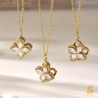 Four Leaf Love Jewelry Set N155 R136