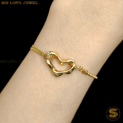 Love Mini Boba Chain Bracelet B170