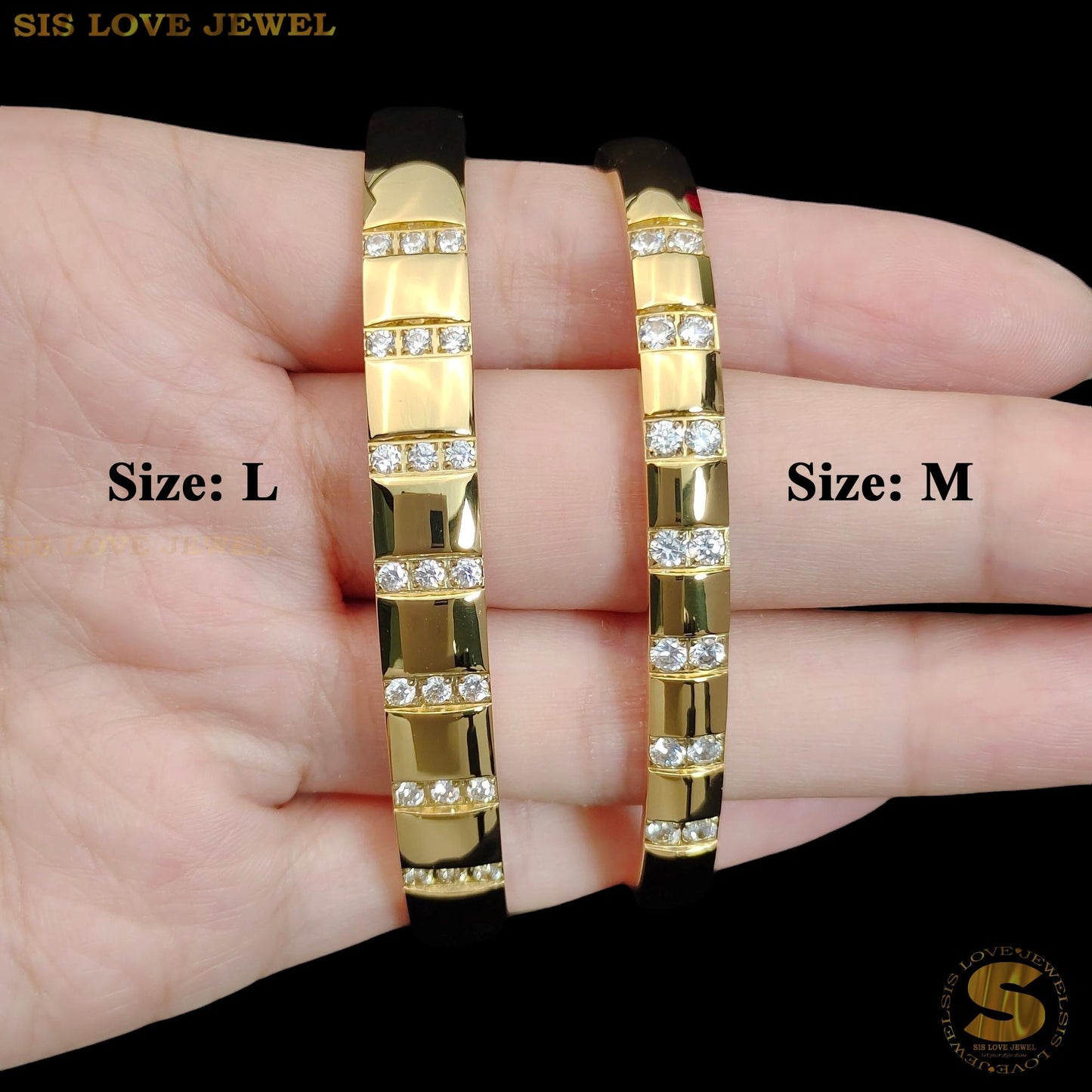 Zirconia Oval Bangle