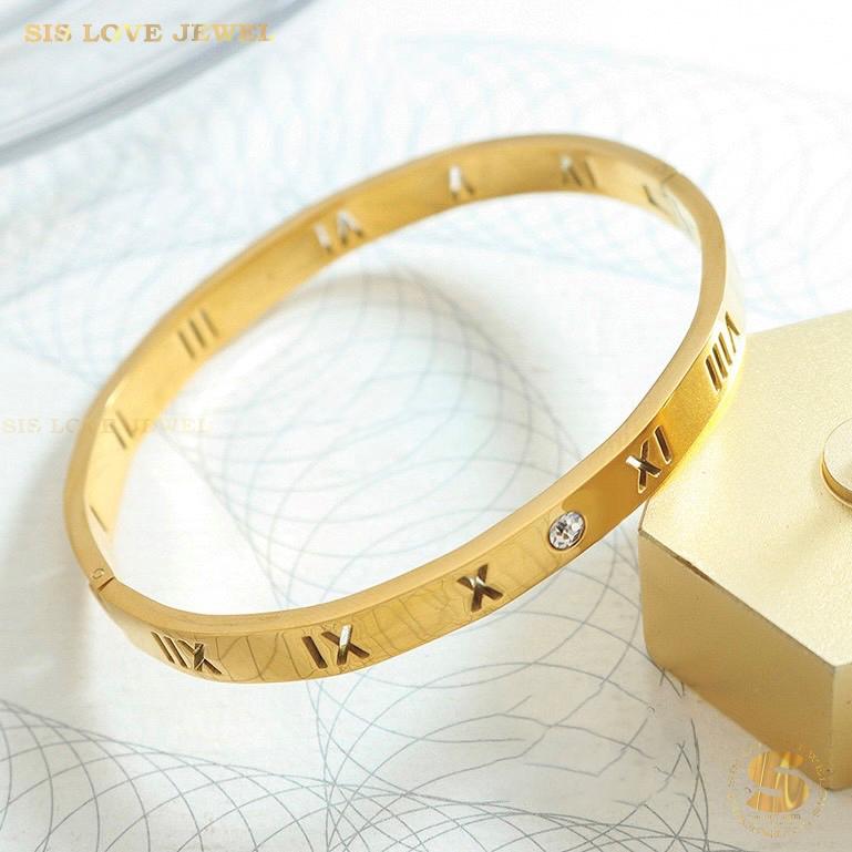Roman Oval Bangle H013