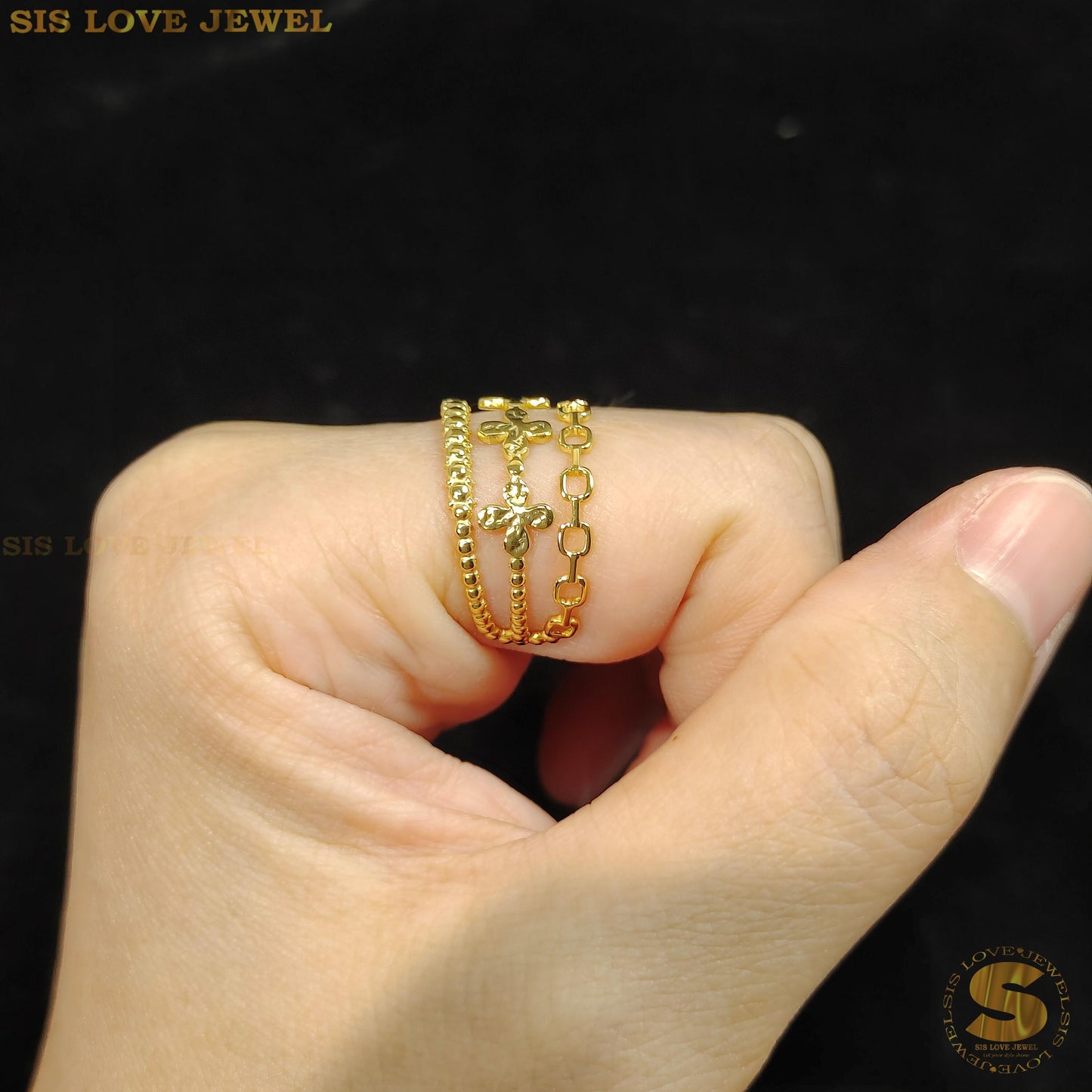 Dainty Infinity Ring R064