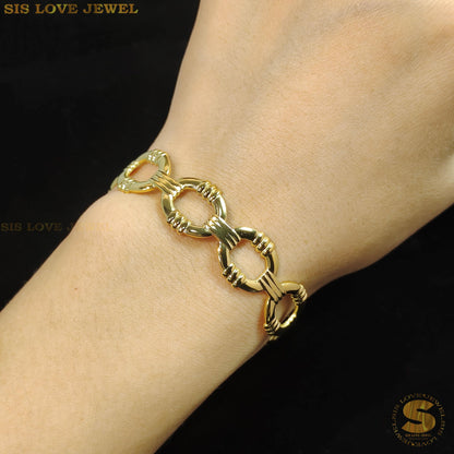 Modern Love Open Bangle H120