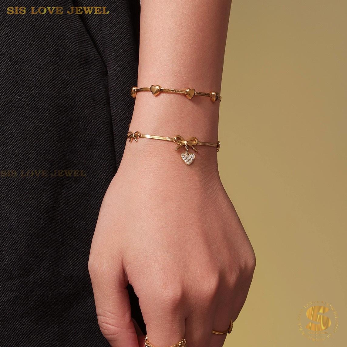 Delicate Love Station Bracelet B251 B252