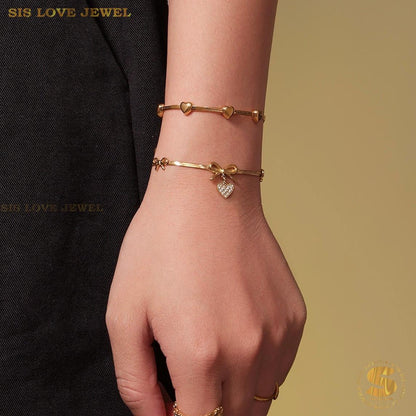 Delicate Love Station Bracelet B251 B252