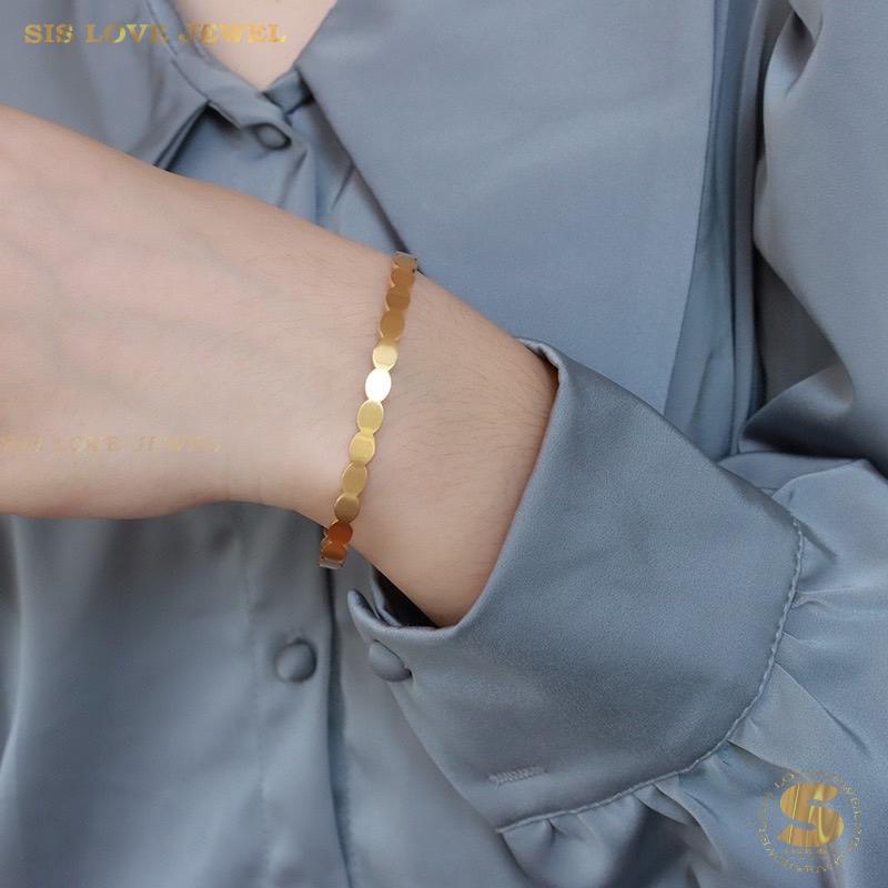 Adjustable Minimalist Bangle H009