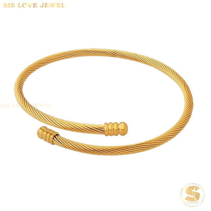 Adjustable Round Bangle H079