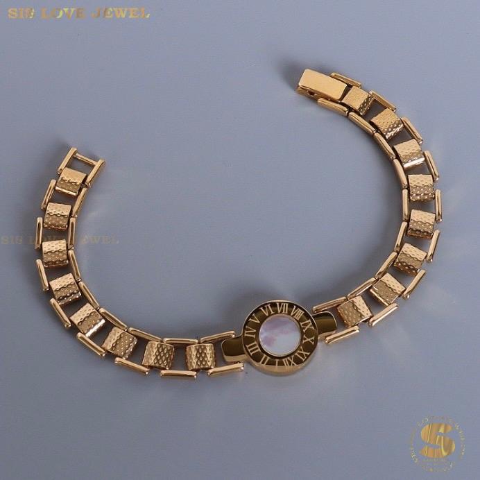 Shell Roman Chain Bracelet B205