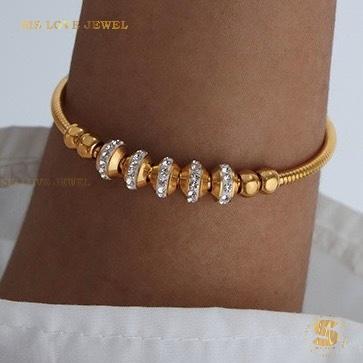 Round Bangle with Magnet Lock H057