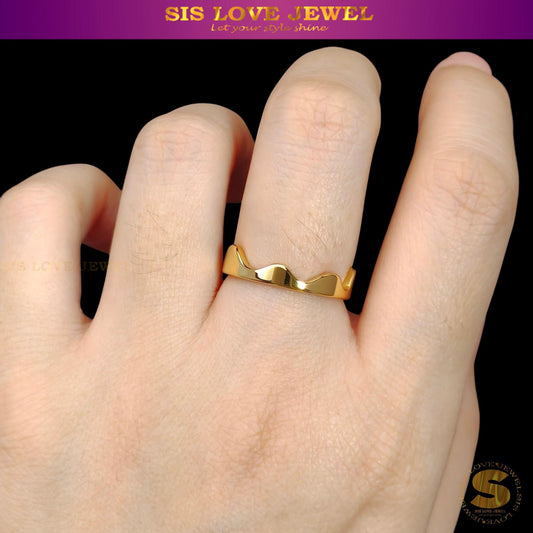 Crown Adjustable Ring  R122