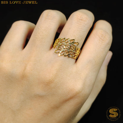 Adjustable Leaf Ring R077