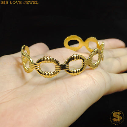 Modern Love Open Bangle H120