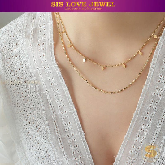 Double Layer Necklace N126