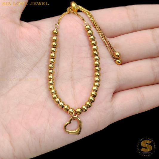 Love Boba Bead Bracelet B198