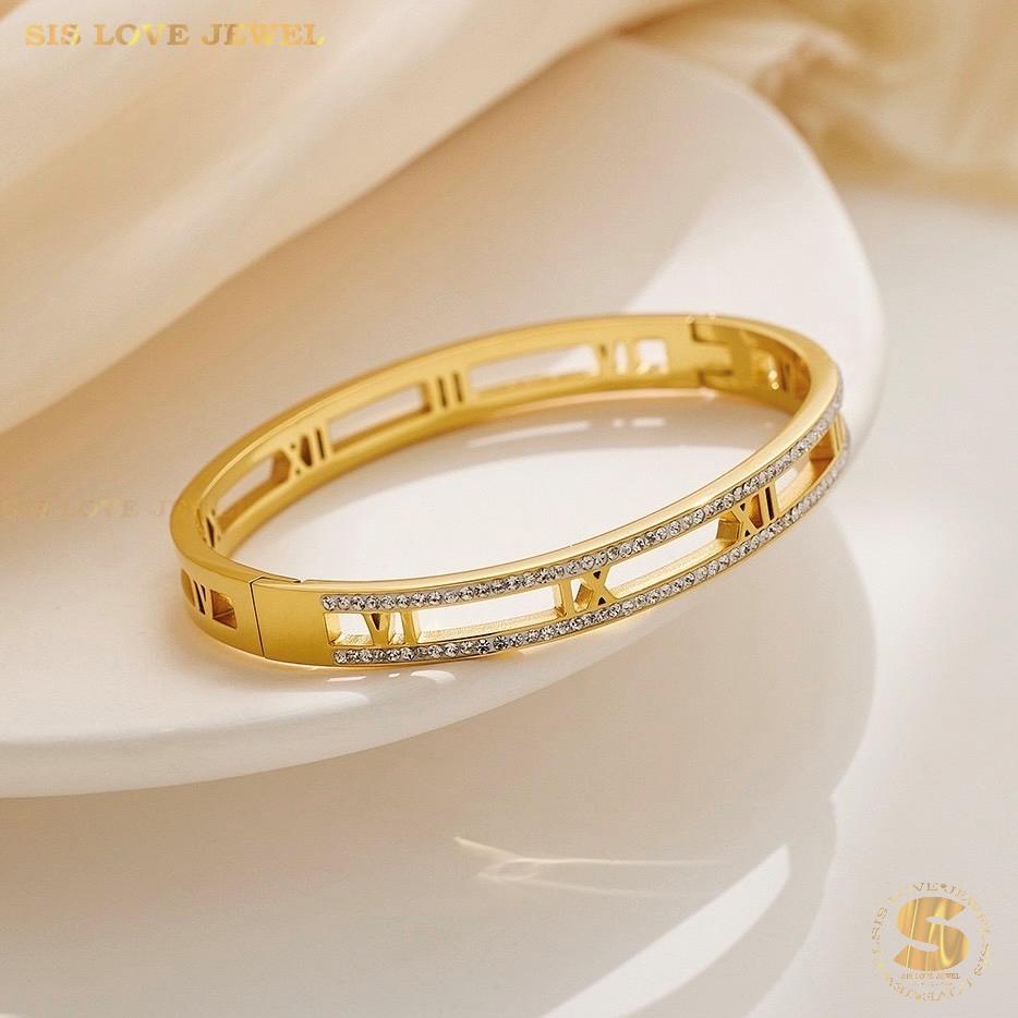 Classic Roman  Bangle H073