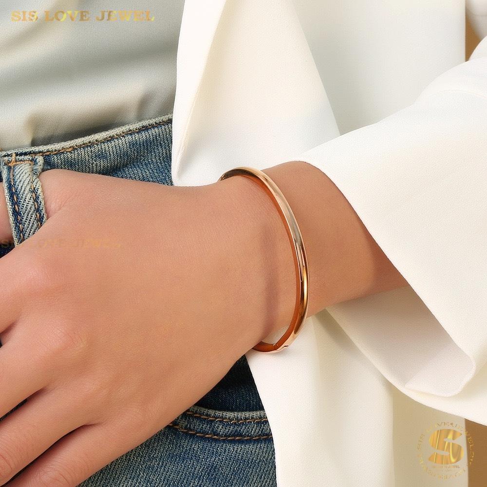 Rose Gold Promise Bangle H031 Rose Gold